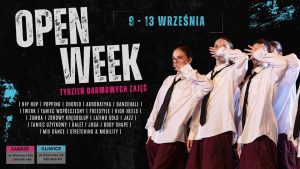 OPEN WEEK w Azyl Studio Tańca i Ruchu (9-13 WRZEŚNIA)