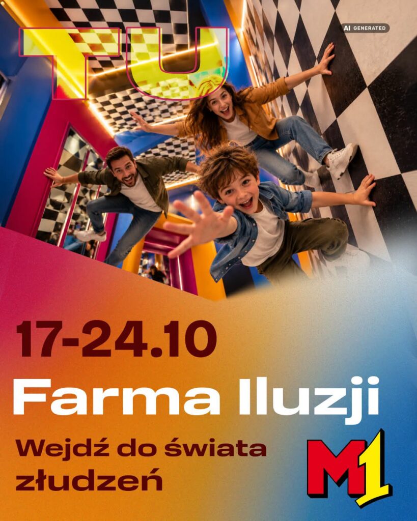 Farma Iluzji w M1 Zabrze – 13 interaktywnych stref