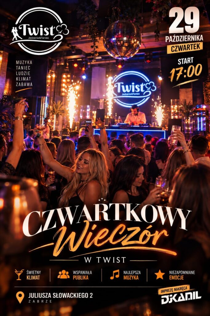 Czwartkowy Wieczór w Twist – DJ Kamil