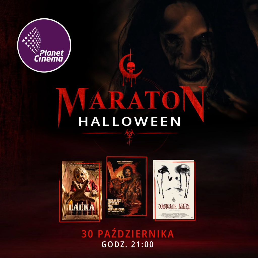 Maraton Halloween w Planet Cinema Zabrze