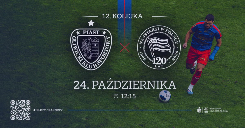 Piast Gliwice – Cracovia | 12. kolejka PKO BP Ekstraklasy